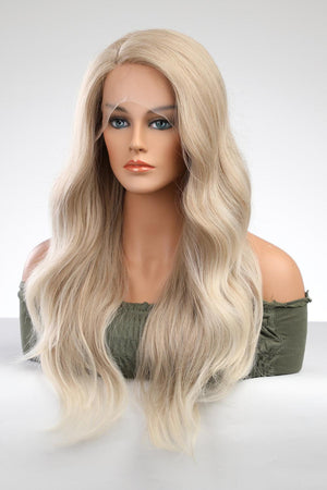25" Blonde Long Wavy Lace Front Wig - MXSTUDIO.COM