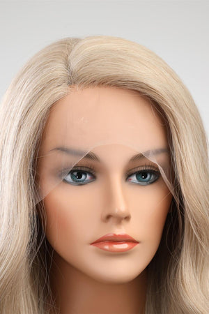 25" Blonde Long Wavy Lace Front Wig - MXSTUDIO.COM