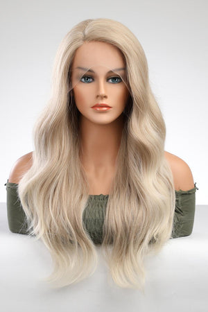 25" Blonde Long Wavy Lace Front Wig - MXSTUDIO.COM