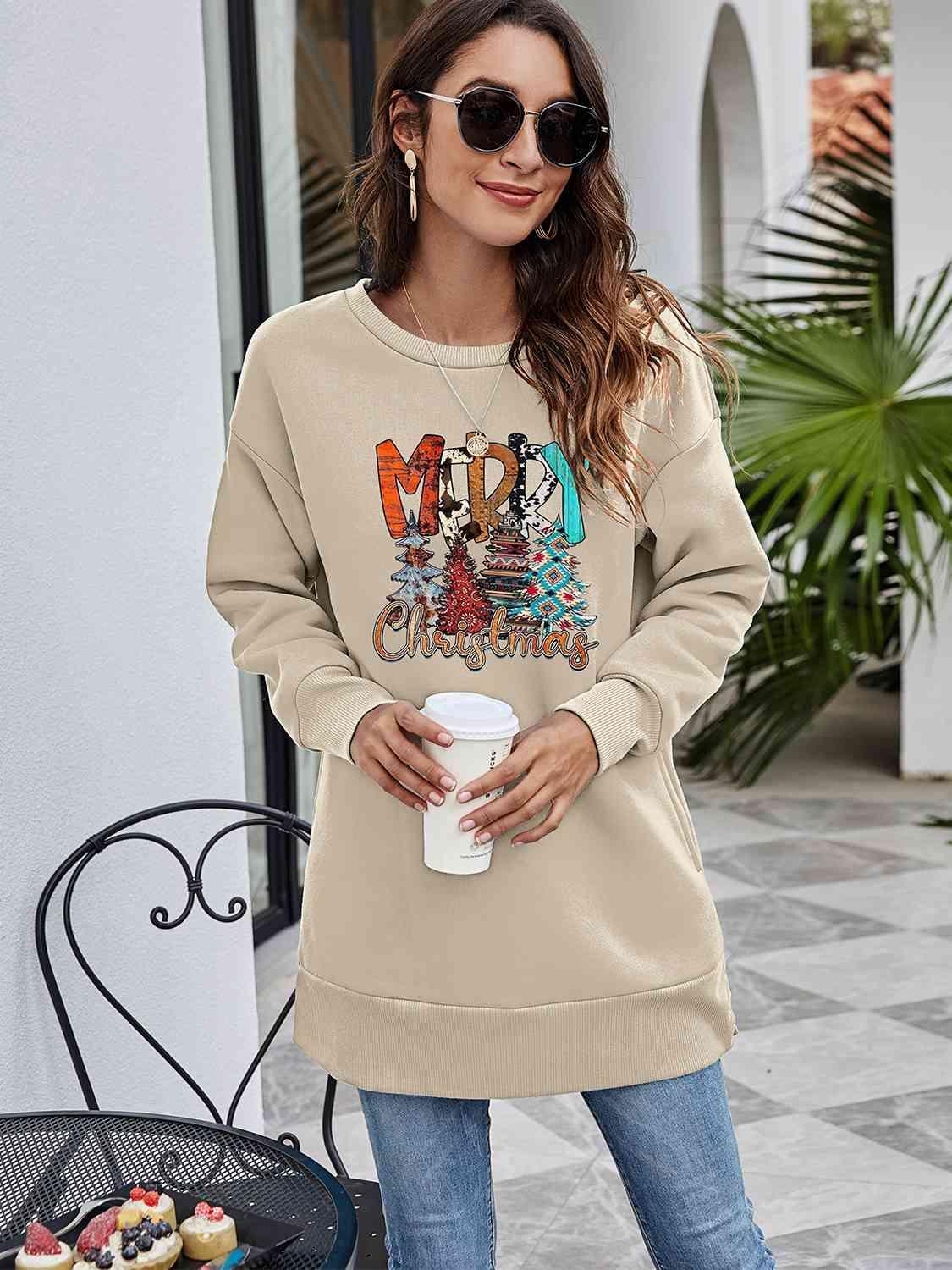 Achieve Appreciation Merry Christmas Sweatshirt-MXSTUDIO.COM