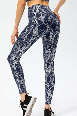 Active and Wild Slim Fit Animal Print Leggings - MXSTUDIO.COM