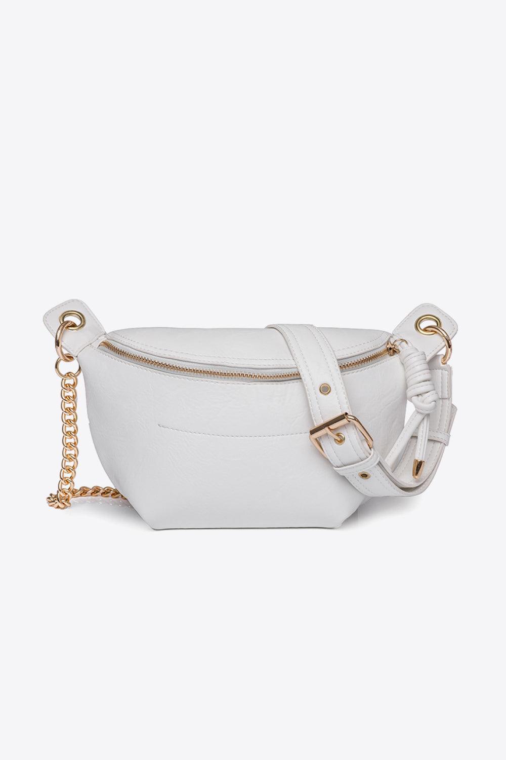 Adjustable Belt Chain Strap Crossbody Bag - MXSTUDIO.COM