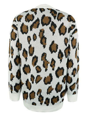 Amazing Prints Open Front Leopard Cardigan-MXSTUDIO.COM