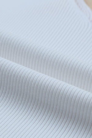a close up view of a white fabric