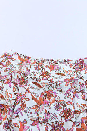 At Ease Bohemian Floral Culotte Pants - MXSTUDIO.COM