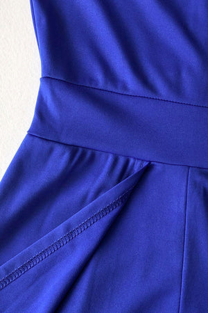 Back-Zip Jumpsuit with Flattering Fit - MXSTUDIO.COM