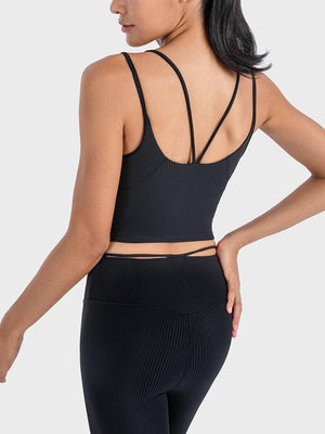 Beyond Basic Sleeveless Active Crop Top - MXSTUDIO.COM