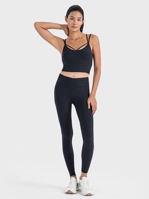 Beyond Basic Sleeveless Active Crop Top - MXSTUDIO.COM