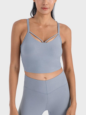 Beyond Basic Sleeveless Active Crop Top - MXSTUDIO.COM