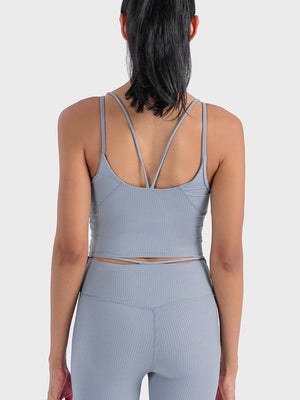 Beyond Basic Sleeveless Active Crop Top - MXSTUDIO.COM