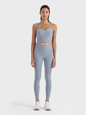 Beyond Basic Sleeveless Active Crop Top - MXSTUDIO.COM