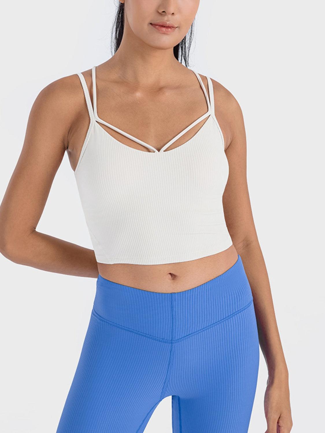 Beyond Basic Sleeveless Active Crop Top - MXSTUDIO.COM