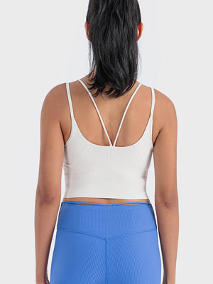 Beyond Basic Sleeveless Active Crop Top - MXSTUDIO.COM