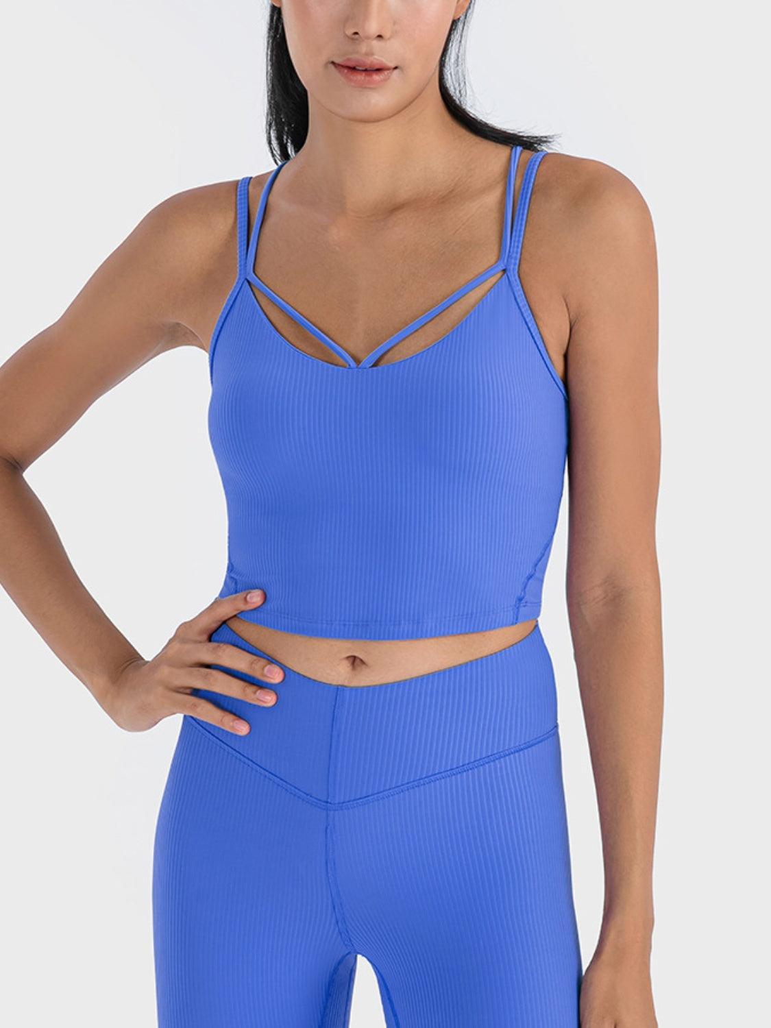 Beyond Basic Sleeveless Active Crop Top - MXSTUDIO.COM