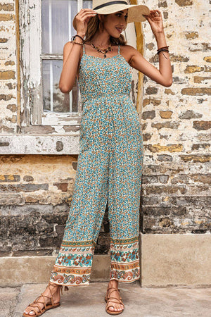 Boho Chic Print Jumpsuit - MXSTUDIO.COM