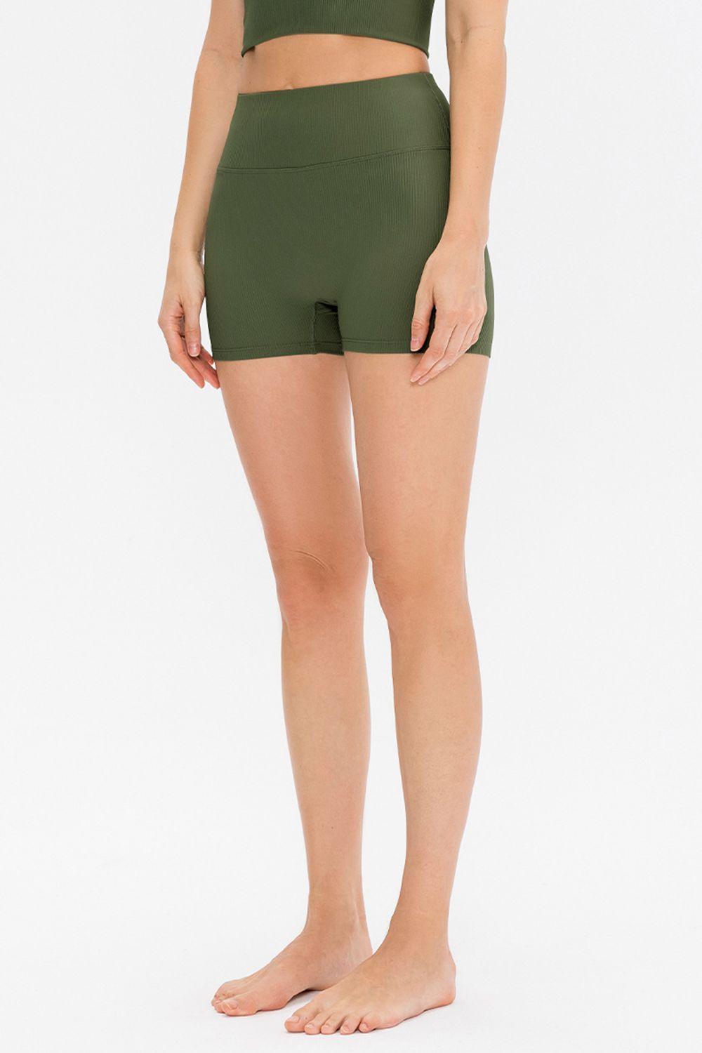 Booty Goals High Waisted Active Shorts - MXSTUDIO.COM