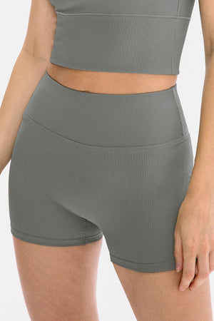Booty Goals High Waisted Active Shorts - MXSTUDIO.COM
