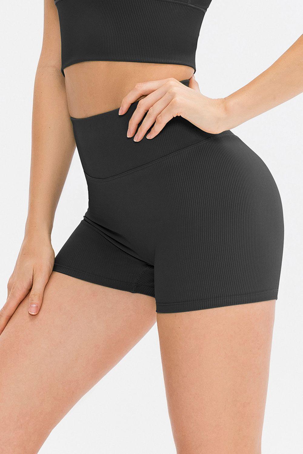 Booty Goals High Waisted Active Shorts - MXSTUDIO.COM