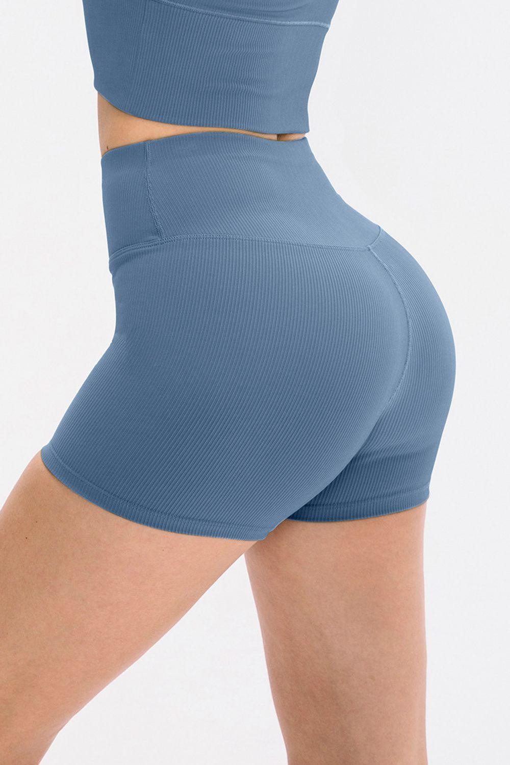 Booty Goals High Waisted Active Shorts - MXSTUDIO.COM