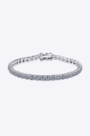 Brilliant Cut 4.9 Carat Moissanite Tennis Bracelet - MXSTUDIO.COM