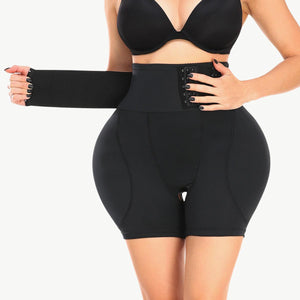 Butt & Hip Lifter Shaping Shorts with Removable Pad - MXSTUDIO.COM