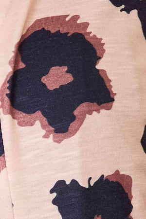 Button Front Longline Womens Leopard Cardigan - MXSTUDIO.COM