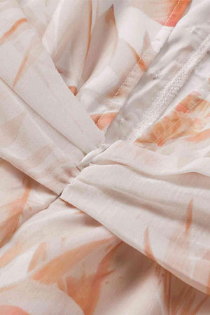 Captivating V Neck Short Sleeve Romper - MXSTUDIO.COM