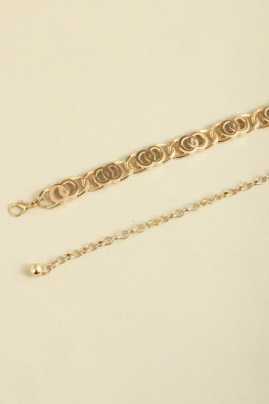 Catch The Eye Alloy Lobster Clasp Chain Belt - MXSTUDIO.COM