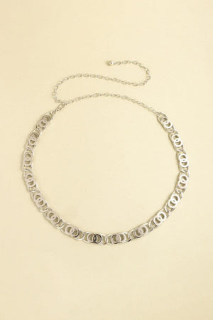 Catch The Eye Alloy Lobster Clasp Chain Belt - MXSTUDIO.COM