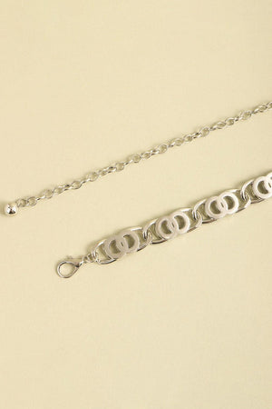 Catch The Eye Alloy Lobster Clasp Chain Belt - MXSTUDIO.COM