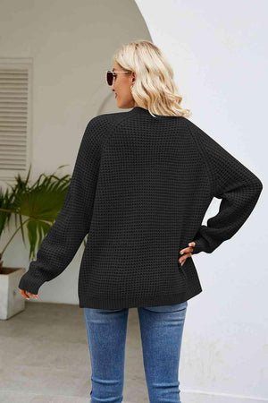 Cold Defense Long Sleeve Open Front Cardigan - MXSTUDIO.COM