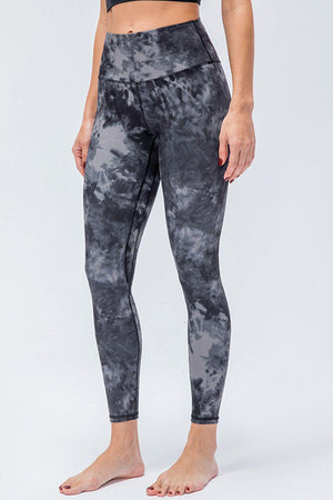 Comfy Fit Active Wide Waistband Leggings - MXSTUDIO.COM