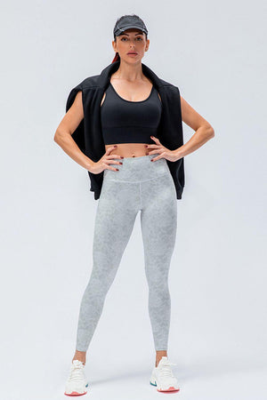 Comfy Fit Active Wide Waistband Leggings - MXSTUDIO.COM