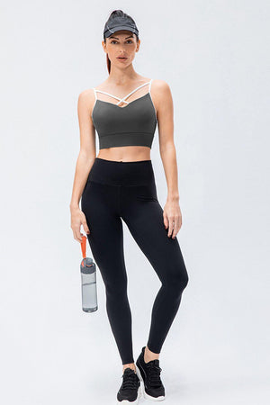Comfy Fit Active Wide Waistband Leggings - MXSTUDIO.COM