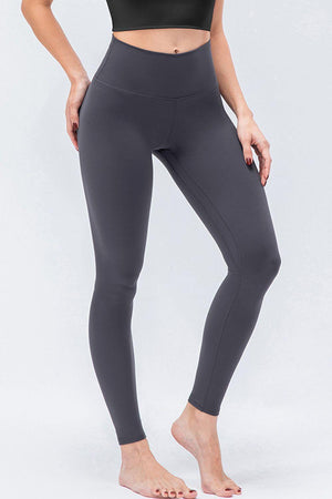 Comfy Fit Active Wide Waistband Leggings - MXSTUDIO.COM