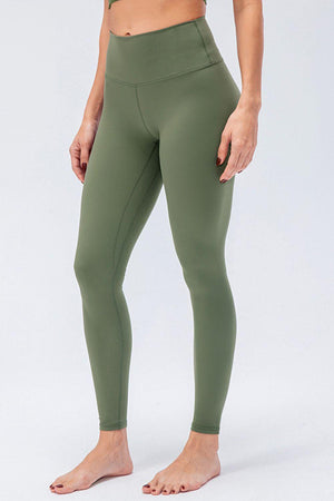 Comfy Fit Active Wide Waistband Leggings - MXSTUDIO.COM