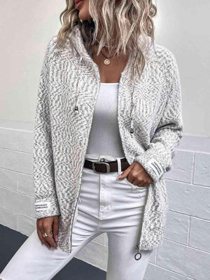 Comfy Urban Wear Hooded Zip Up Sweater-MXSTUDIO.COM