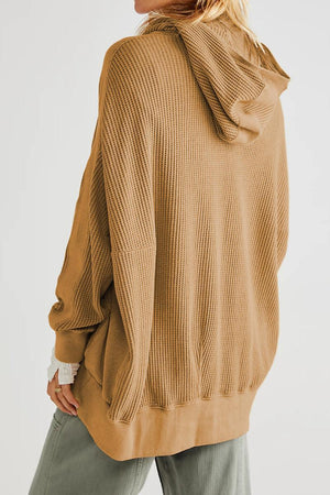 Cozy Everyday Hooded Zip Up Jacket - MXSTUDIO.COM