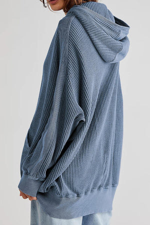 Cozy Everyday Hooded Zip Up Jacket - MXSTUDIO.COM