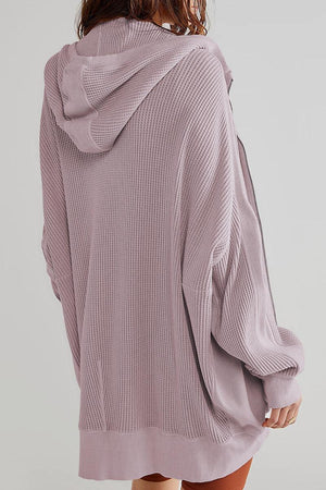 Cozy Everyday Hooded Zip Up Jacket - MXSTUDIO.COM