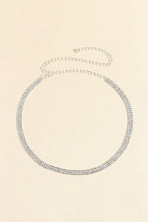 Daily Sparkle Rhinestone Chain Belt - MXSTUDIO.COM