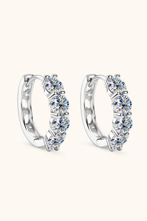 Dedicated 2.4 Carat Moissanite Earrings - MXSTUDIO.COM