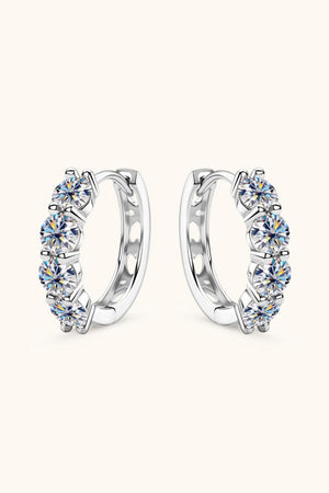 Dedicated 2.4 Carat Moissanite Earrings - MXSTUDIO.COM