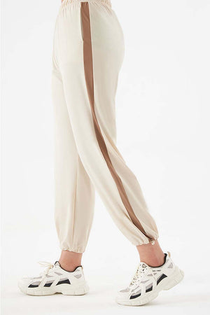 Dynamic Spandex Side Striped Pants - MXSTUDIO.COM