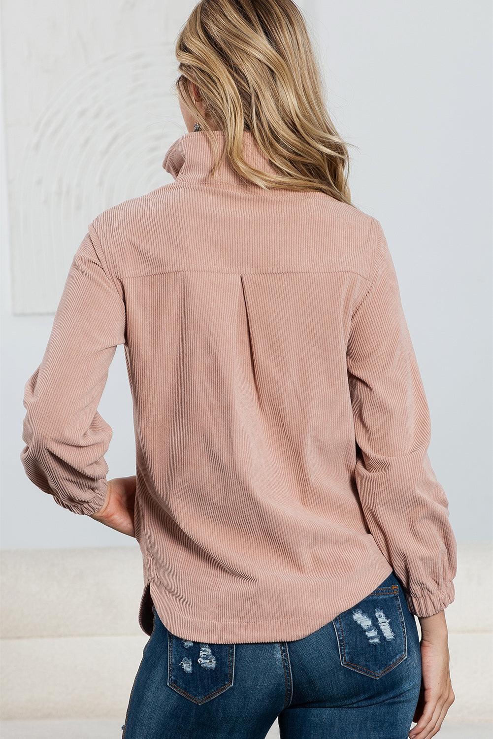Dynamically Sweet Half Zip Sweatshirt - MXSTUDIO.COM