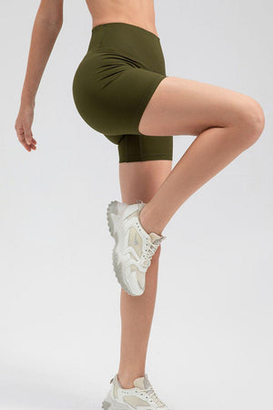 Easy Transform Wide Waistband Slim Fit Shorts - MXSTUDIO.COM