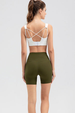 Easy Transform Wide Waistband Slim Fit Shorts - MXSTUDIO.COM