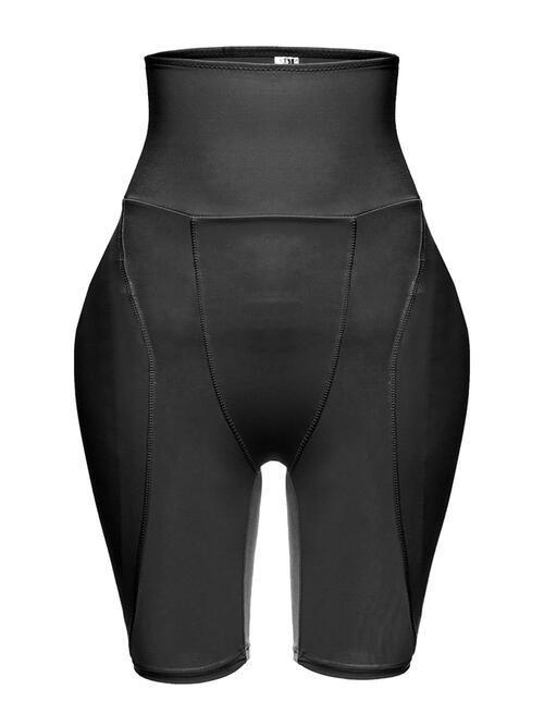 a women's black shorts with a high waist