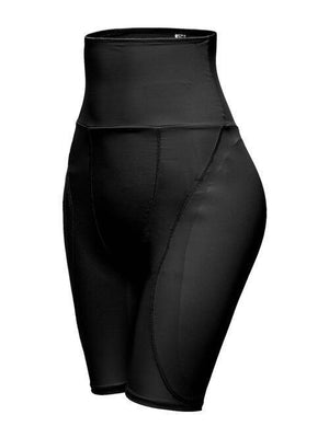 a women's black skirt with a high waist