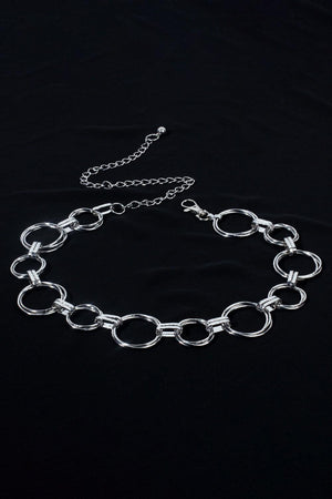 Everlasting And Extravagant Circle Chain Belt - MXSTUDIO.COM